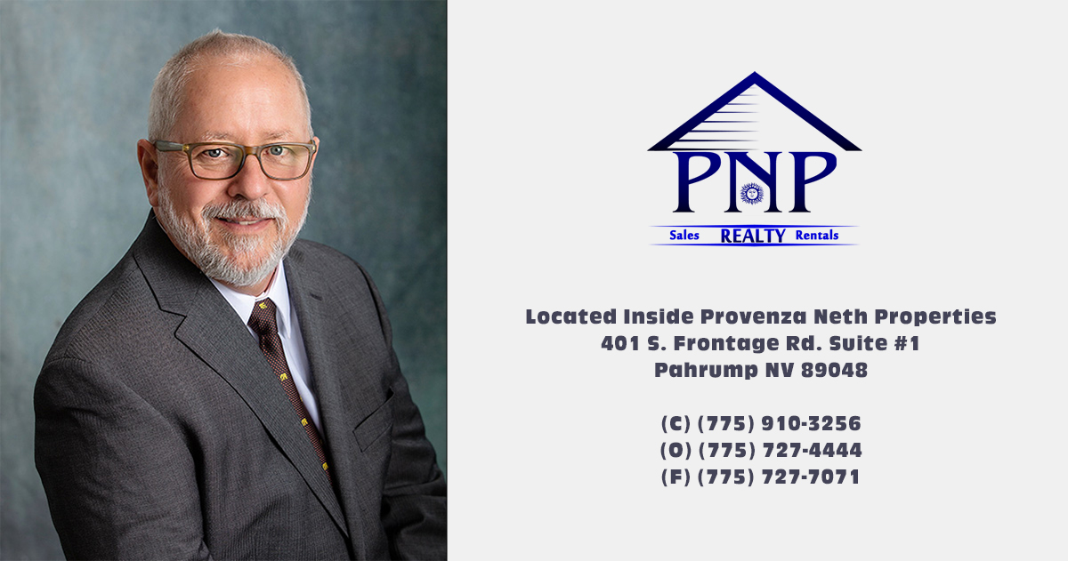 Pahrump Real Estate Market Update. 11/15/2020 Property Scott